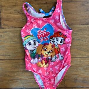 Paw Patrol girls bathing suit